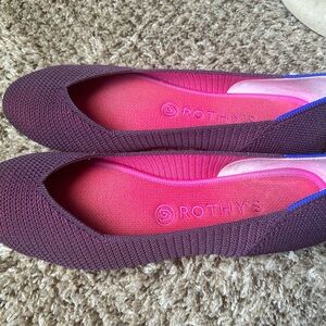 Rothys Berry Lattice Stitch 9.5